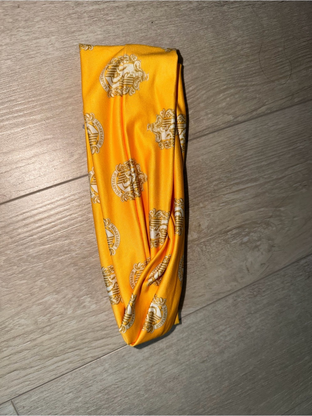 Harry Potter Hufflepuff headband yellow